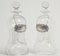 Glass Decanters, Set of 2 1