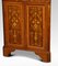 Mahogany Inlaid Corner Cabinet 2