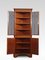 Mahogany Inlaid Corner Cabinet 4