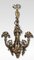 French Louis XIV Style Gilt Bronze 3-Arm Wall Sconces, Set of 2, Image 2