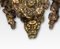 Französische Louis XIV Wandleuchten aus vergoldeter Bronze mit 3 Armen, 2er Set 7