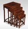 Graduated Rosewood Nesting Tables, Set of 4 1