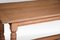 Tavolo da refettorio in legno di quercia sbiancato, Immagine 3