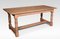 Limed Oak Plank Top Refectory Table, Image 2