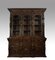 Large Carved Oak 3-Door Bookcase, Image 8