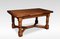 Large Oak Draw Leaf Refectory Table 1