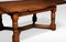 Large Oak Draw Leaf Refectory Table, Image 3