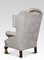 Large Upholstered Wingback Armchair 5