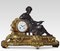 Reloj de repisa francés de metal dorado de finales del siglo XIX, Imagen 7