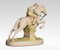 Porcelain Figure of a Jumping Race Horse from Royal Dux 2
