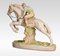 Porcelain Figure of a Jumping Race Horse from Royal Dux 5
