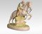 Porcelain Figure of a Jumping Race Horse from Royal Dux 1
