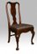 Queen Anne Style High Back Dining Chairs, Set of 6 3