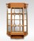 Large Painted Satinwood Wall Hanging Display Cabinet 3