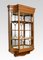 Large Painted Satinwood Wall Hanging Display Cabinet 2