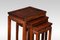 Graduated Chinese Rosewood Nesting Tables, Set of 3 5