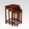 Graduated Chinese Rosewood Nesting Tables, Set of 3 4