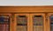 Large Oak 4-Door Bookcase 5