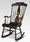 19th Century Ebonised and Gilt Painted Rocking Chair 1