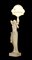 Art Deco Alabaster Figural Lamp 1