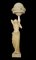 Art Deco Alabaster Figural Lamp 5