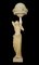 Art Deco Alabaster Figural Lamp, Image 5