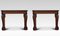 Mahogany Console Tables, Set of 2 1