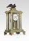 French Onyx Glass Clock Set, Image 6