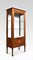 Mahogany Single Door Inlaid Display Cabinet, Image 2