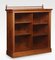 Mahogany Open Bookcase 1