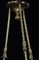 Lámpara de araña francesa de latón con seis brazos, Imagen 2