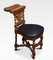 Smokers Carved Oak Chair 2