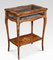 Rosewood Inlaid and Metal Mounted Bijouterie Table, Image 1