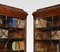 Large Mahogany Display Bookcases, Set of 2 5