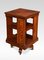 Edwardian Inlaid Revolving Bookcase 1