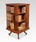 Mahogany Inlaid Revolving Bookcase 4