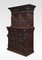 Flemish Oak Carved Hall Cupboard 1