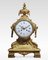 Late 19th Century French Gilt Metal Mantel Clock 1