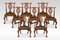 Chippendale Style Dining Chairs, Set of 8 1