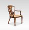 Rosewood Inlaid Armchairs, Set of 2 2