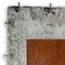 Pierre Auville, Still Steel, 2017, Cement & Corroded Steel on Foam Panels 3