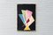 Natalia Roman, Art Deco Trophy, 2021, acrilico su carta acquerello, Immagine 7