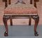 Solid Hardwood Dining Chairs with Claw & Ball Feet in the Style of Thomas Chippendale, Set of 8, Image 20