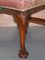 Solid Hardwood Dining Chairs with Claw & Ball Feet in the Style of Thomas Chippendale, Set of 8, Image 8