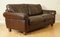 Brown Heritage Saddle Leather Madison 2-Seat Sofa 10