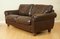 Brown Heritage Saddle Leather Madison 2-Seat Sofa 11
