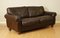 Brown Heritage Saddle Leather Madison 2-Seat Sofa, Image 2