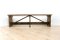 Antique Rustic Country House Hall Oak Bench, Image 7
