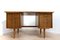 Bureau Mid-Century en Teck et Noyer par Morris of Glasgow, 1960s 1