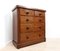 Antique Victorian Mahogany Chest of Drawers Dresser 4